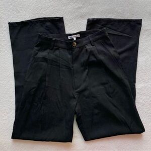 Reformation Mason Pants in Black